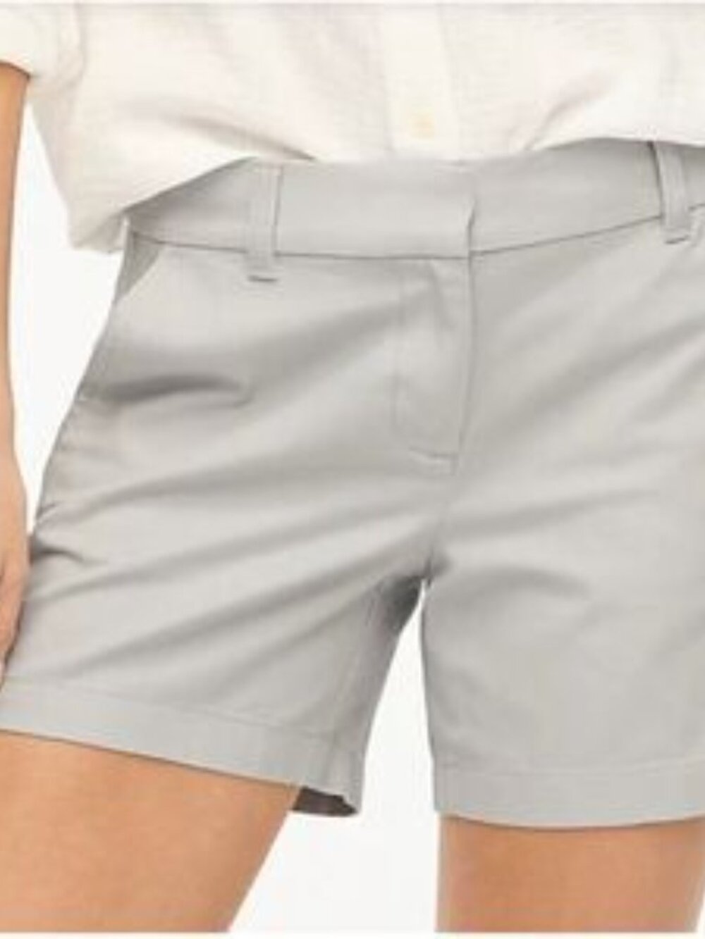 J. Crew 5” Classic Chino Shorts in Gray Size 4